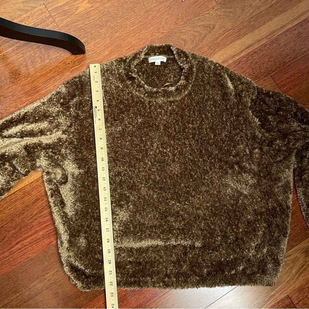 Prologue Textured Brown Sweater - Picture 7 of 7